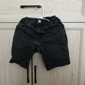 H&M Black Kids Denim Shorts